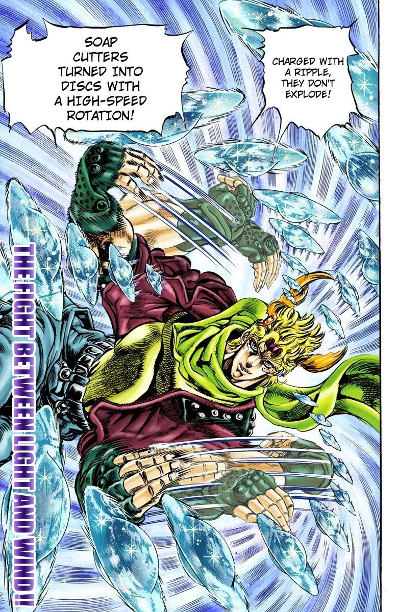 JoJo's Bizarre Adventure Part 2 - Battle Tendency (Official Colored) chapter 47 page 1