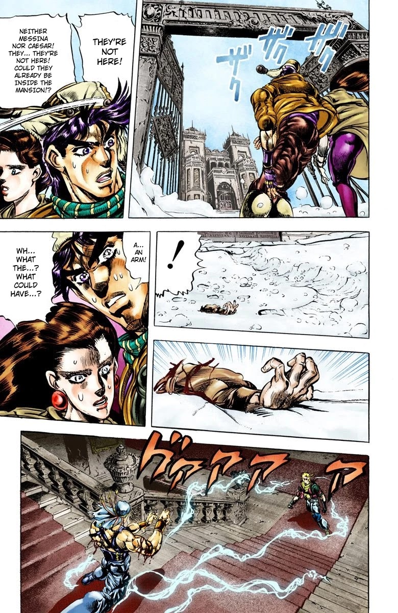 JoJo's Bizarre Adventure Part 2 - Battle Tendency (Official Colored) chapter 47 page 11