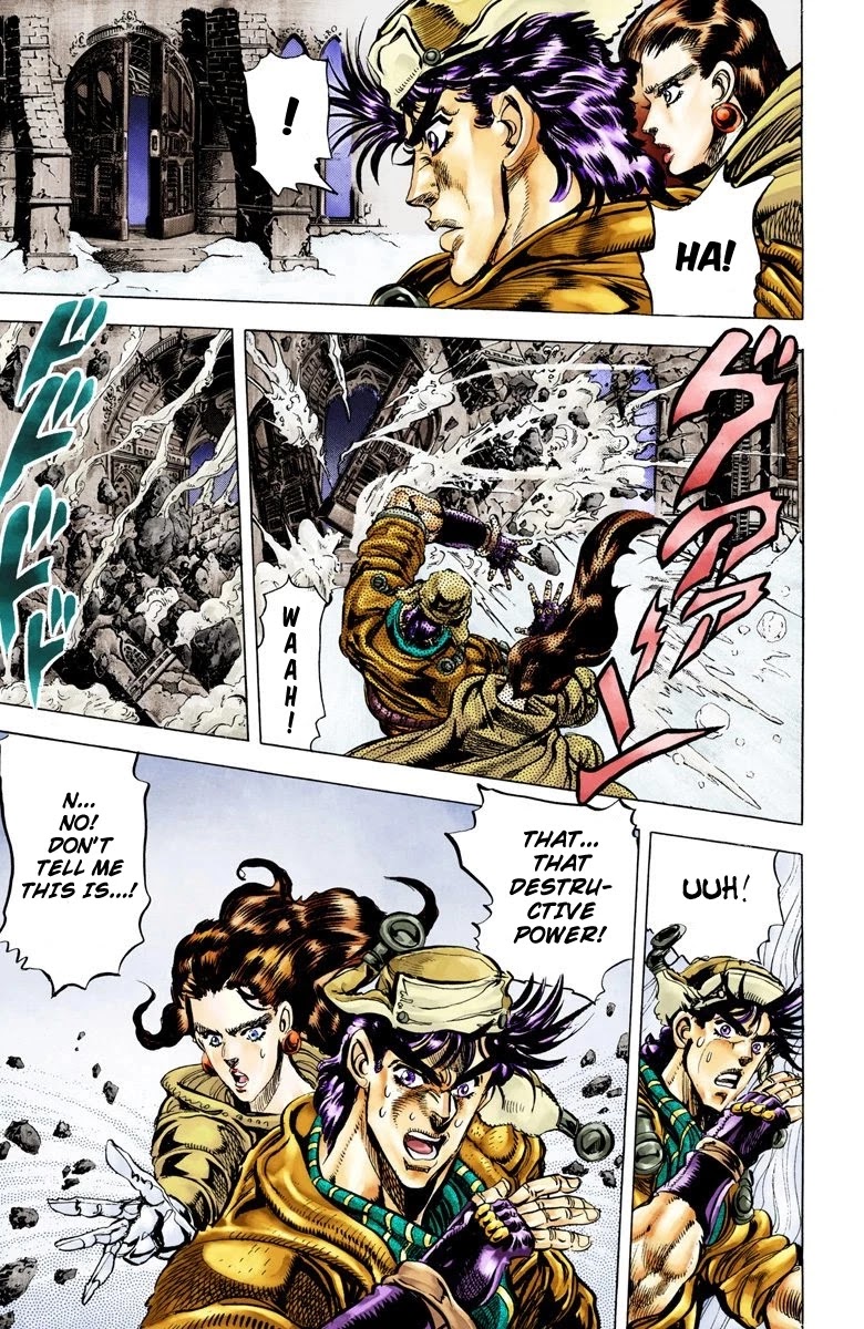 JoJo's Bizarre Adventure Part 2 - Battle Tendency (Official Colored) chapter 48 page 3