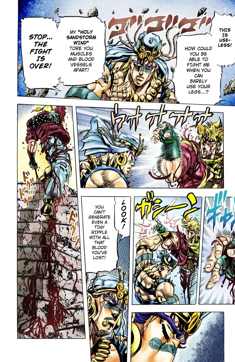 JoJo's Bizarre Adventure Part 2 - Battle Tendency (Official Colored) chapter 48 page 8