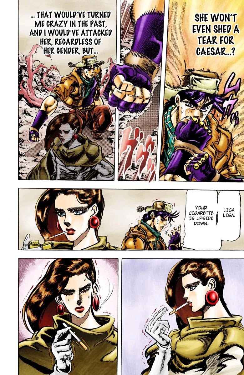 JoJo's Bizarre Adventure Part 2 - Battle Tendency (Official Colored) chapter 49 page 11