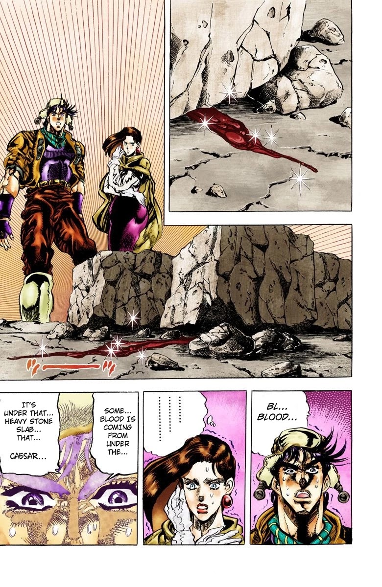 JoJo's Bizarre Adventure Part 2 - Battle Tendency (Official Colored) chapter 49 page 14