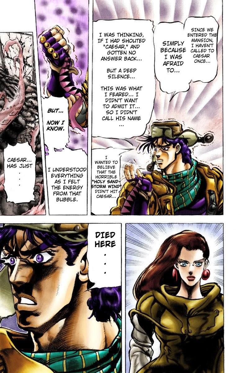 JoJo's Bizarre Adventure Part 2 - Battle Tendency (Official Colored) chapter 49 page 8