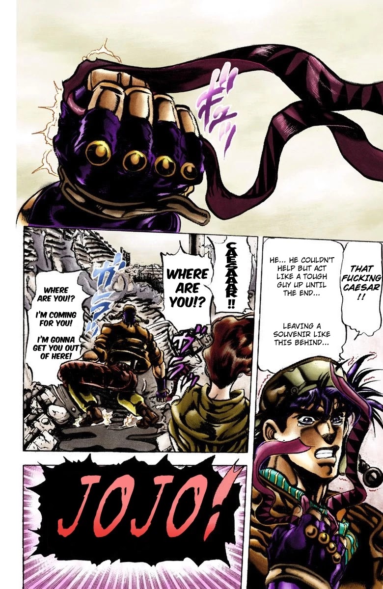 JoJo's Bizarre Adventure Part 2 - Battle Tendency (Official Colored) chapter 49 page 9