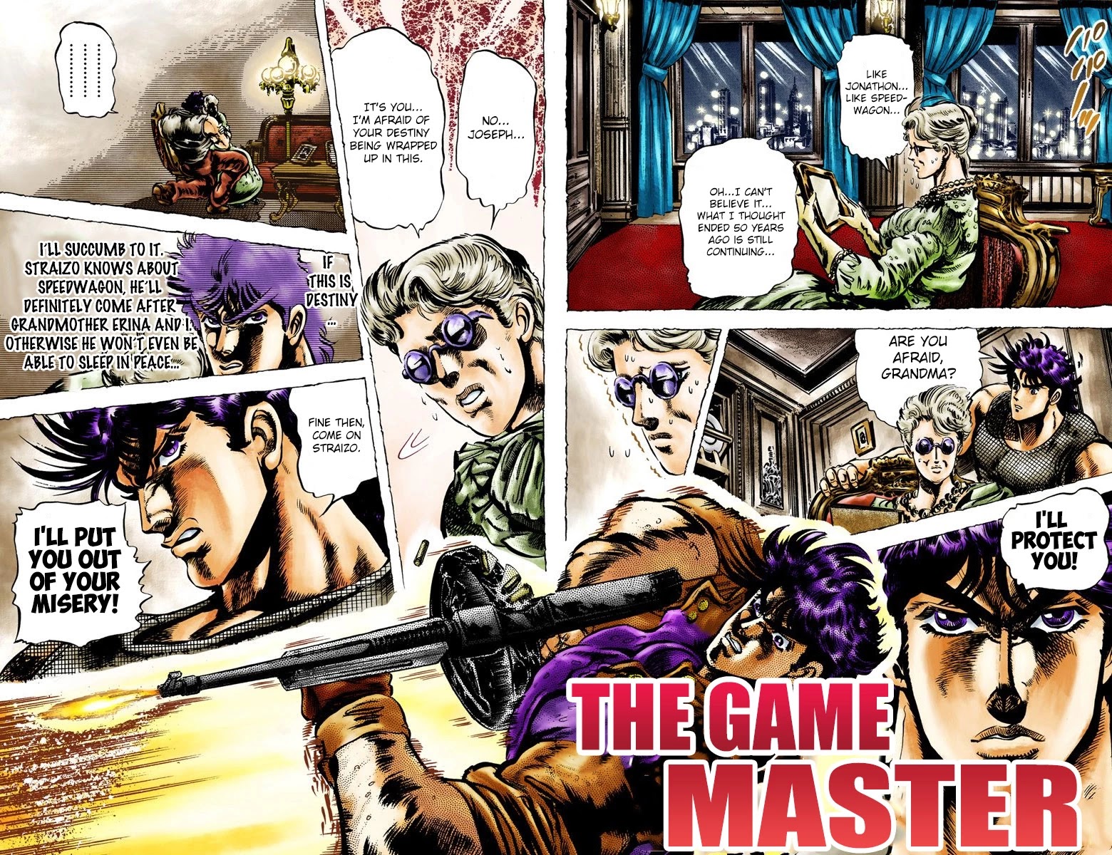 JoJo's Bizarre Adventure Part 2 - Battle Tendency (Official Colored) chapter 5 page 1