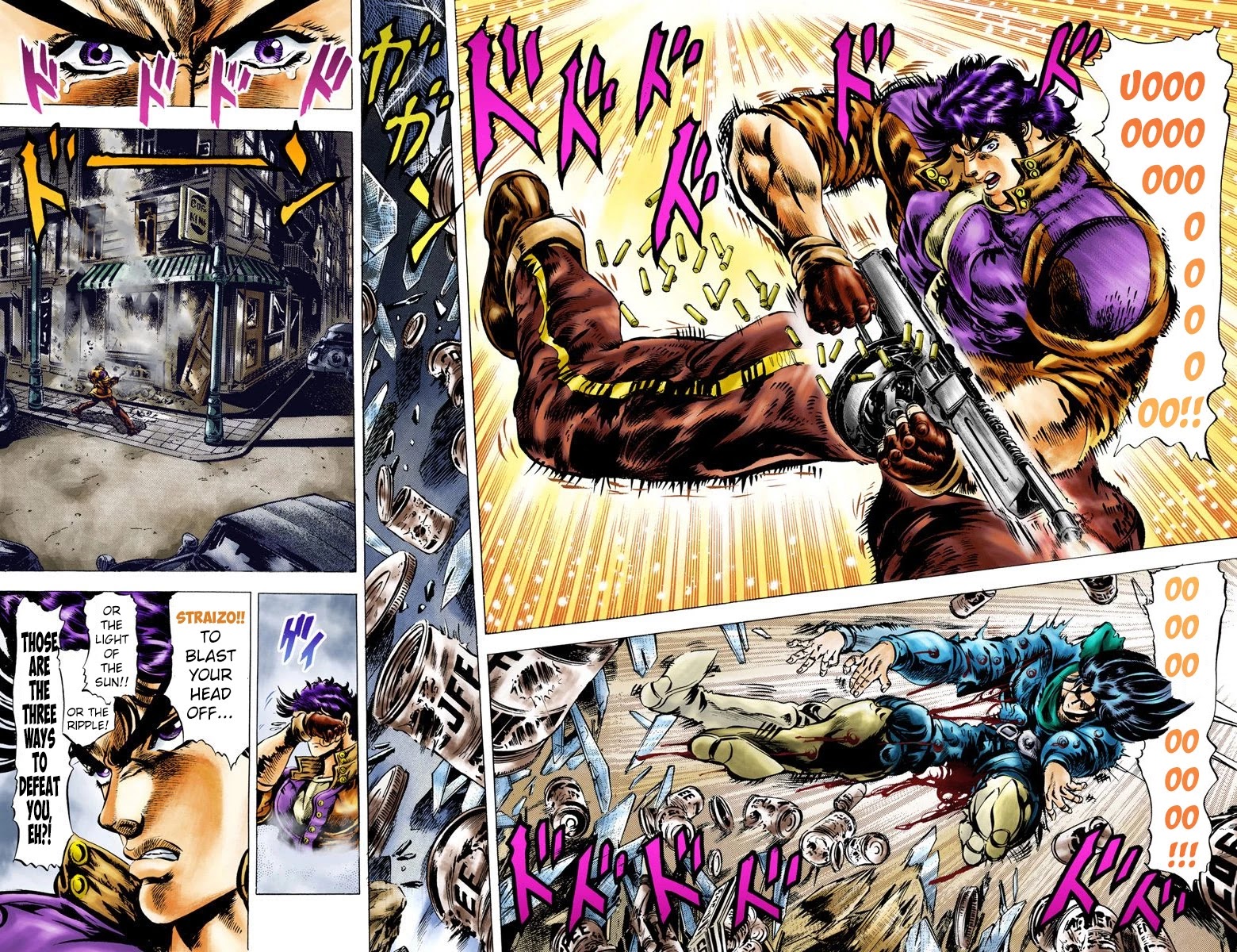 JoJo's Bizarre Adventure Part 2 - Battle Tendency (Official Colored) chapter 5 page 2