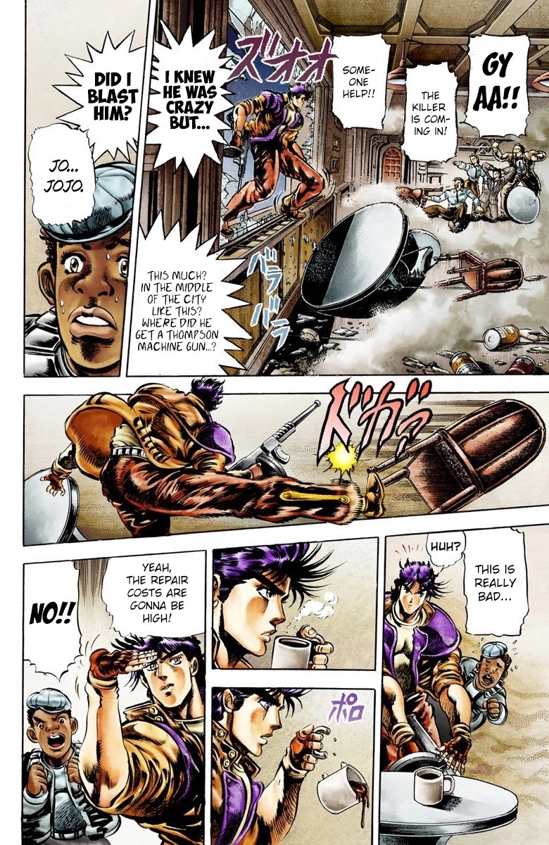 JoJo's Bizarre Adventure Part 2 - Battle Tendency (Official Colored) chapter 5 page 3