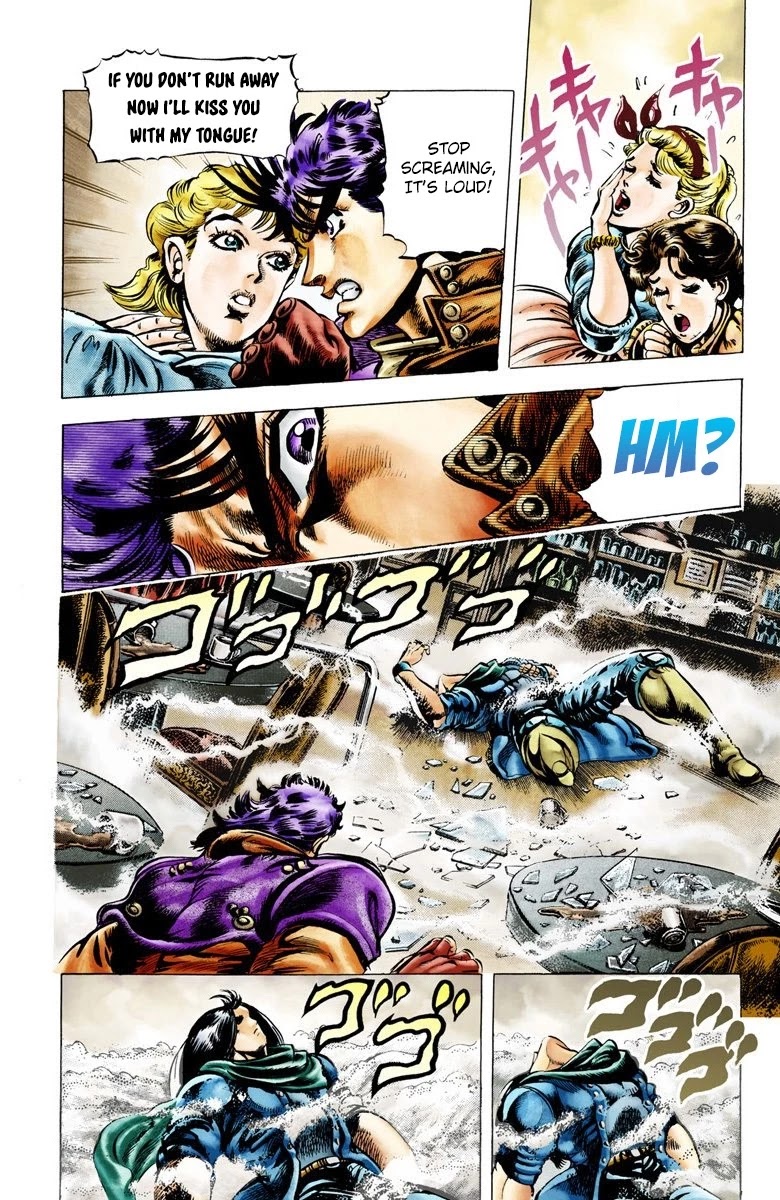 JoJo's Bizarre Adventure Part 2 - Battle Tendency (Official Colored) chapter 5 page 5