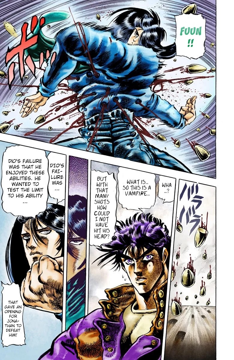 JoJo's Bizarre Adventure Part 2 - Battle Tendency (Official Colored) chapter 5 page 8