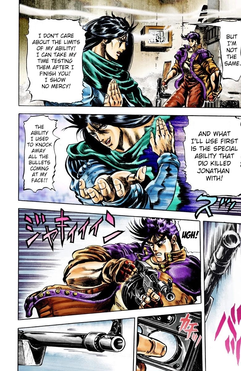 JoJo's Bizarre Adventure Part 2 - Battle Tendency (Official Colored) chapter 5 page 9