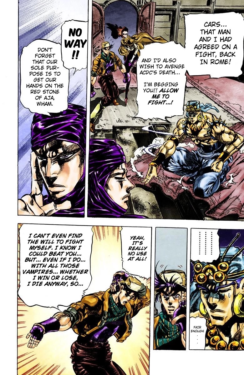 JoJo's Bizarre Adventure Part 2 - Battle Tendency (Official Colored) chapter 51 page 10