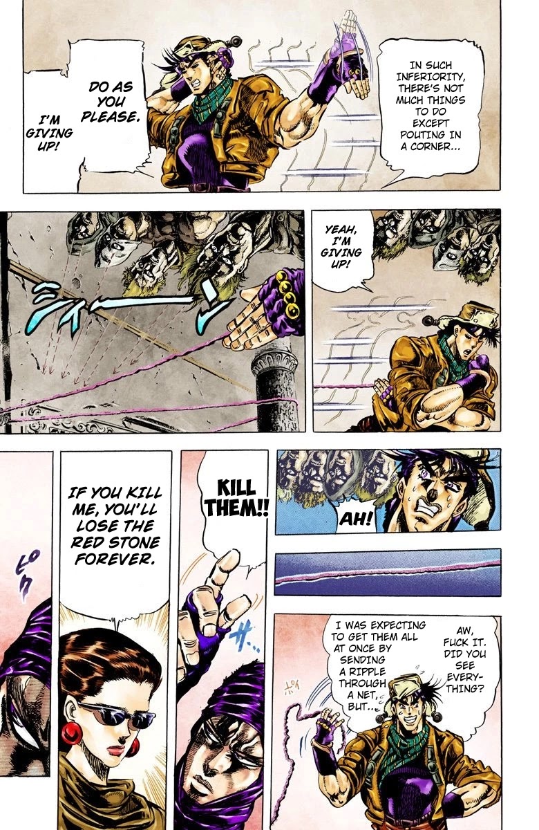 JoJo's Bizarre Adventure Part 2 - Battle Tendency (Official Colored) chapter 51 page 11