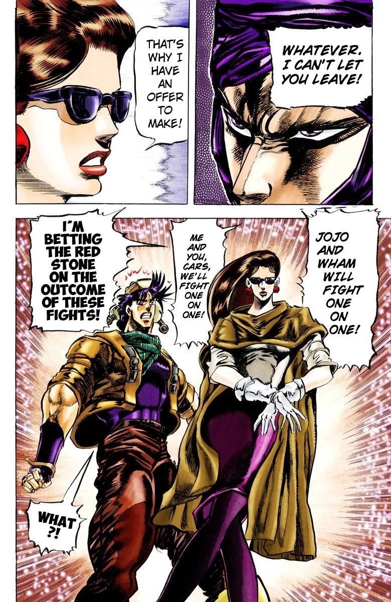 JoJo's Bizarre Adventure Part 2 - Battle Tendency (Official Colored) chapter 51 page 14