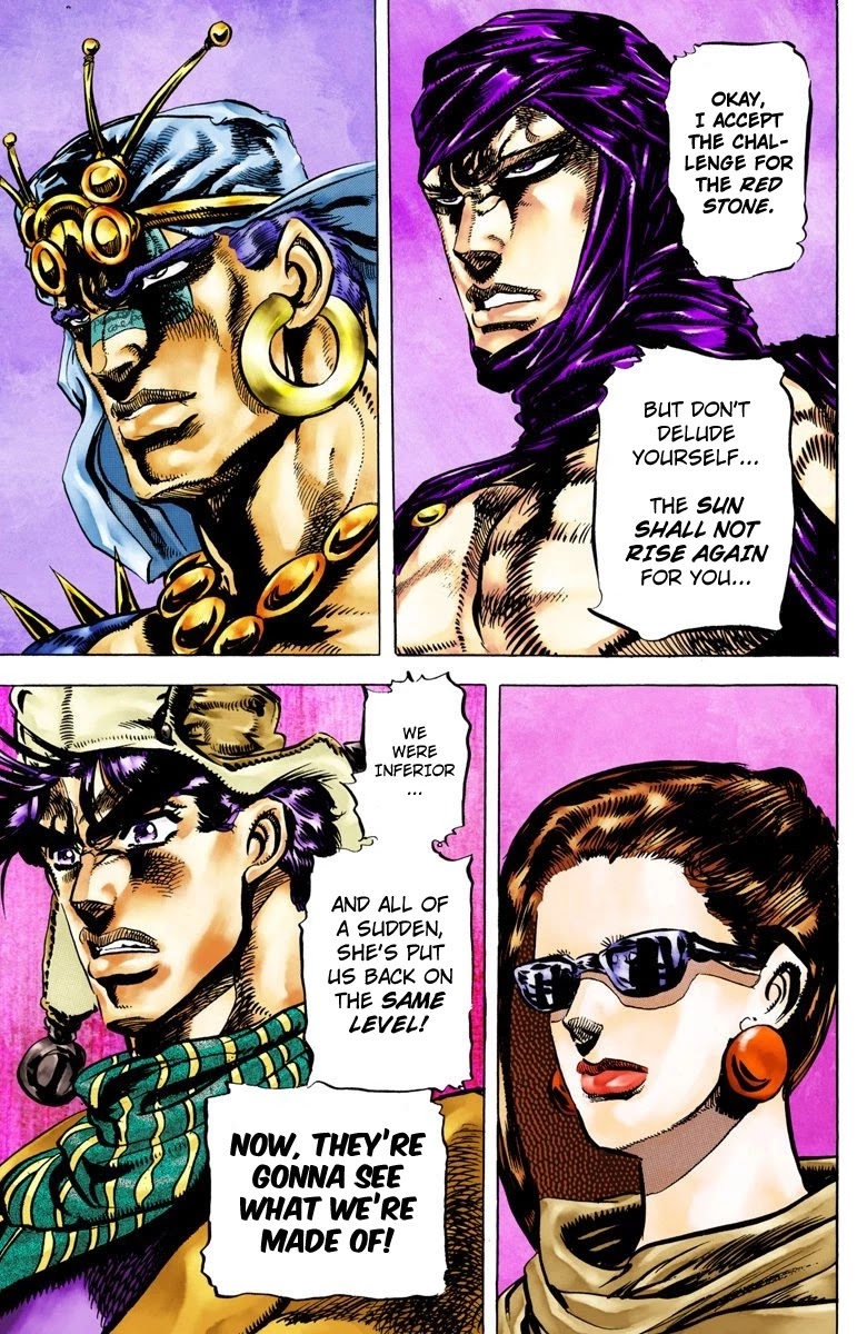 JoJo's Bizarre Adventure Part 2 - Battle Tendency (Official Colored) chapter 51 page 17