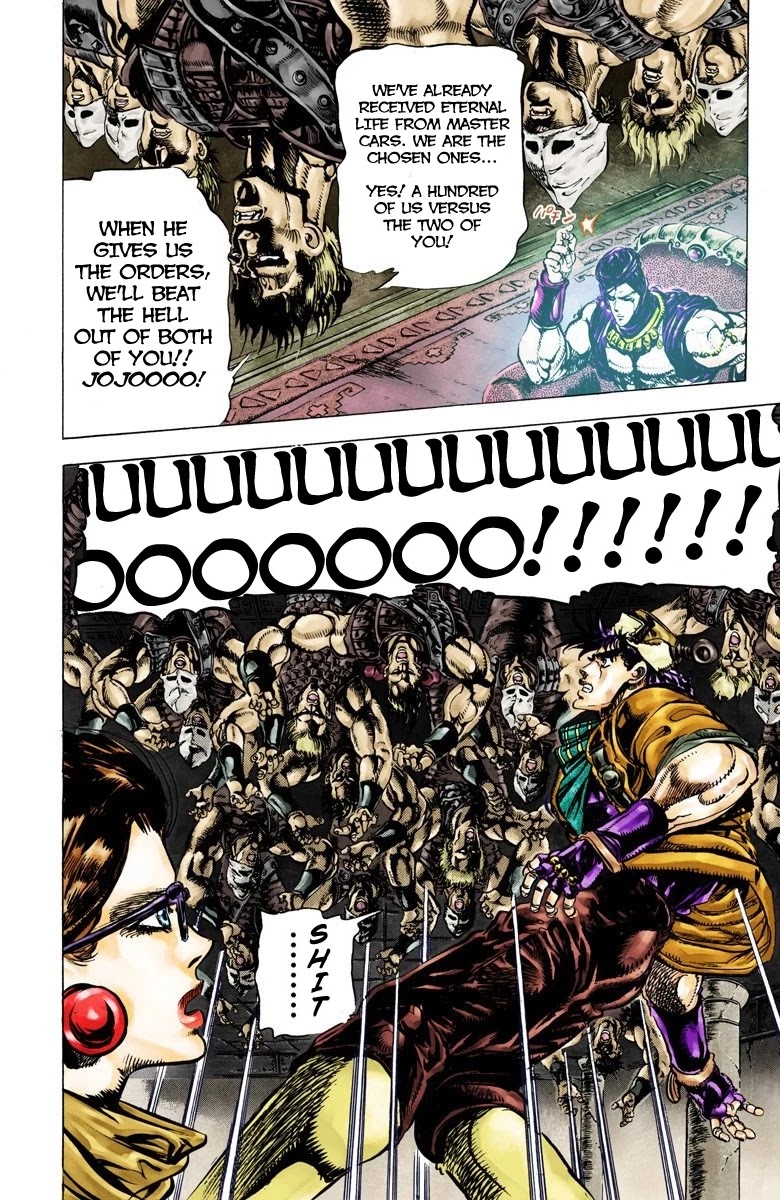 JoJo's Bizarre Adventure Part 2 - Battle Tendency (Official Colored) chapter 51 page 8