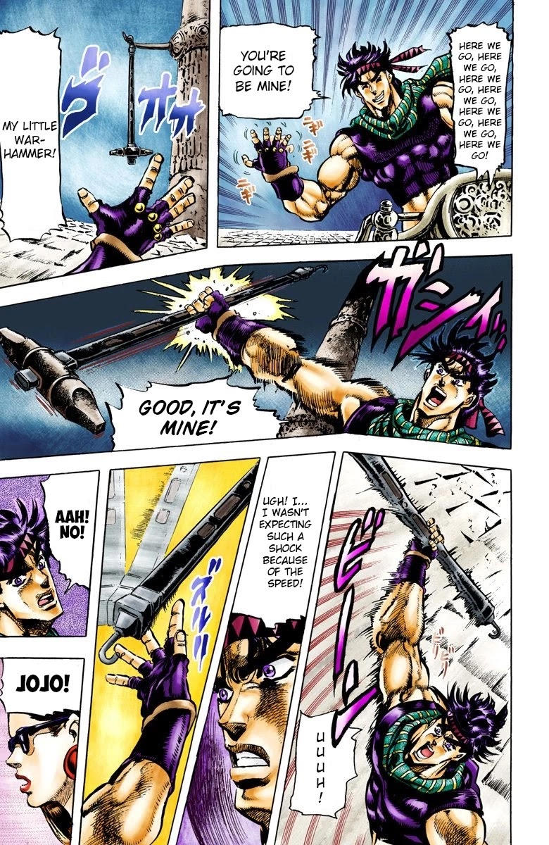 JoJo's Bizarre Adventure Part 2 - Battle Tendency (Official Colored) chapter 54 page 16