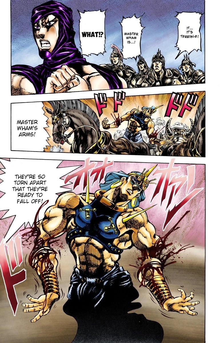 JoJo's Bizarre Adventure Part 2 - Battle Tendency (Official Colored) chapter 56 page 13