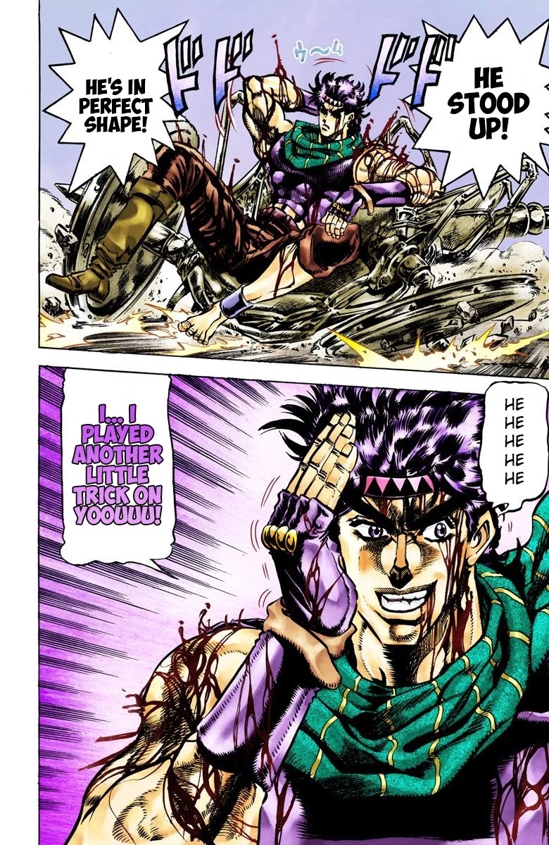 JoJo's Bizarre Adventure Part 2 - Battle Tendency (Official Colored) chapter 56 page 15