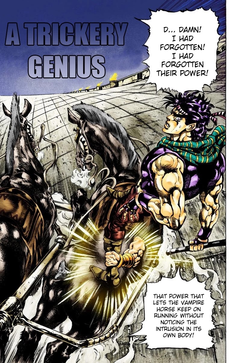 JoJo's Bizarre Adventure Part 2 - Battle Tendency (Official Colored) chapter 56 page 2