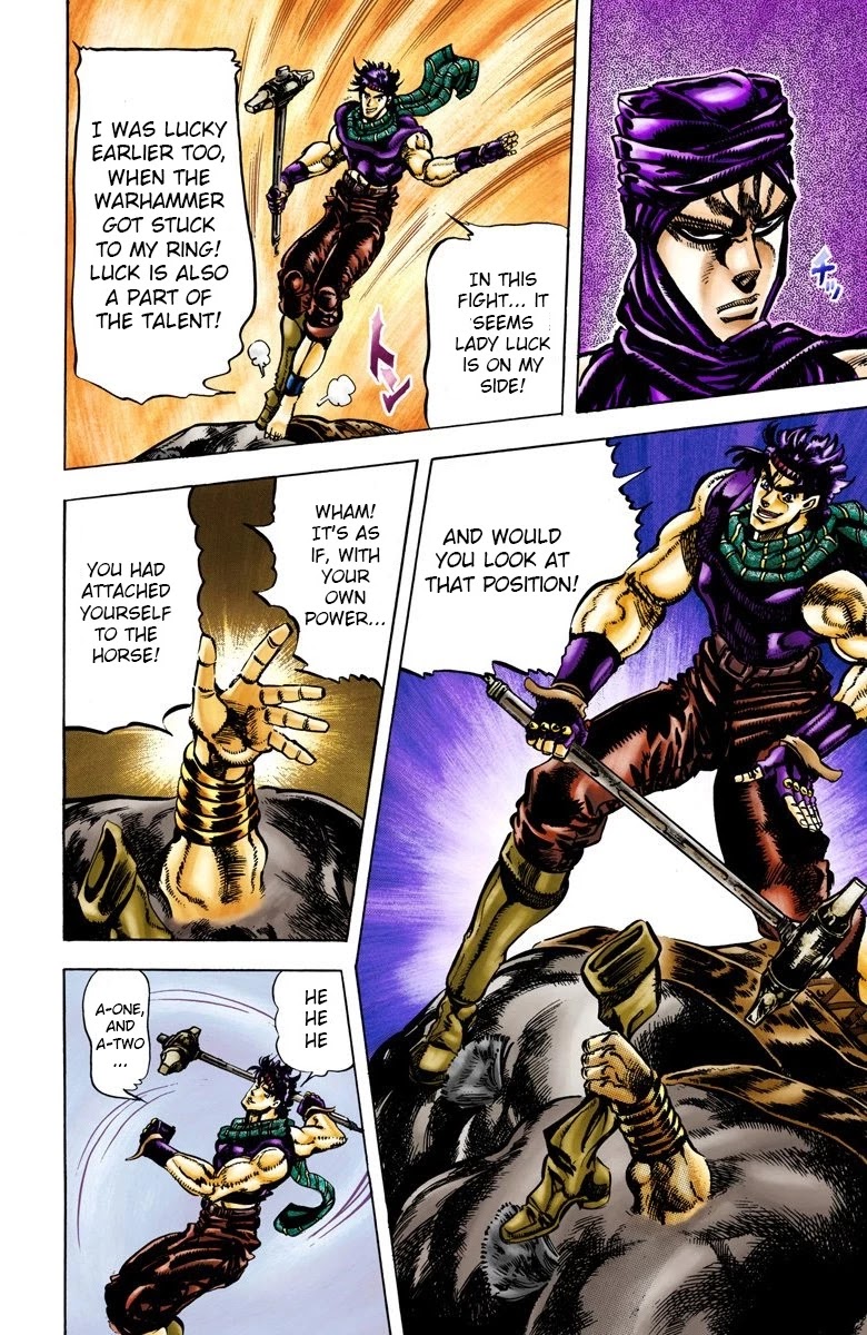 JoJo's Bizarre Adventure Part 2 - Battle Tendency (Official Colored) chapter 56 page 5