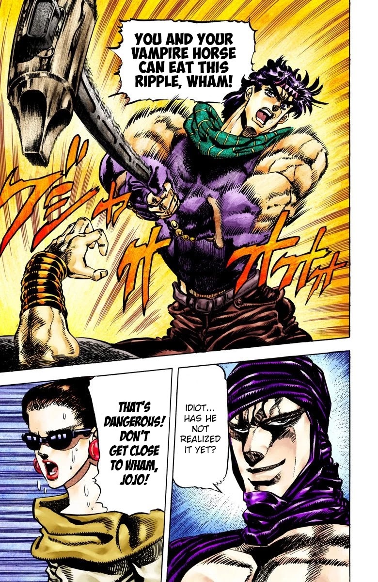 JoJo's Bizarre Adventure Part 2 - Battle Tendency (Official Colored) chapter 56 page 6