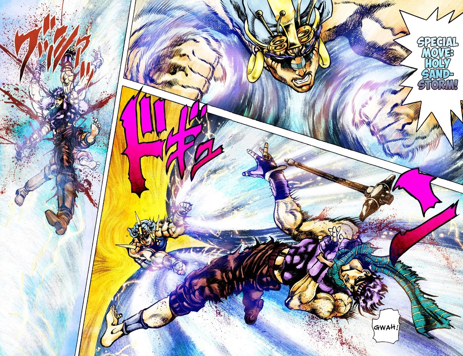 JoJo's Bizarre Adventure Part 2 - Battle Tendency (Official Colored) chapter 56 page 9