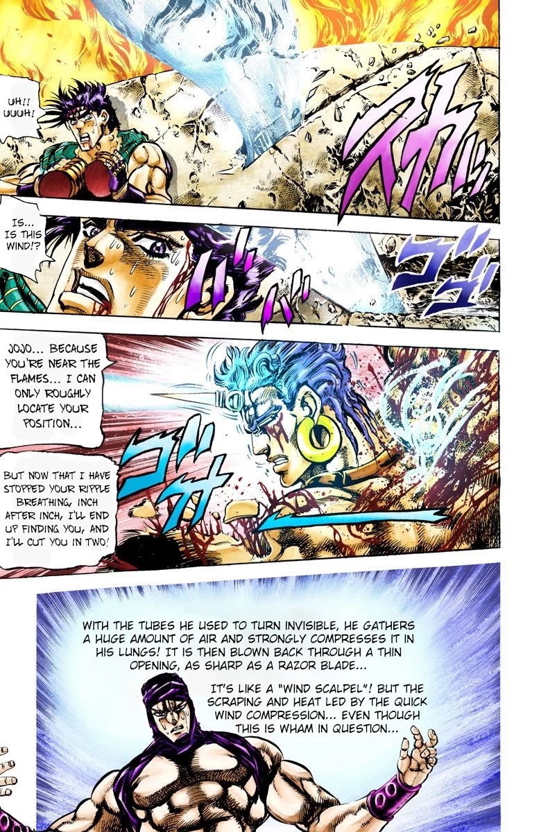 JoJo's Bizarre Adventure Part 2 - Battle Tendency (Official Colored) chapter 59 page 10