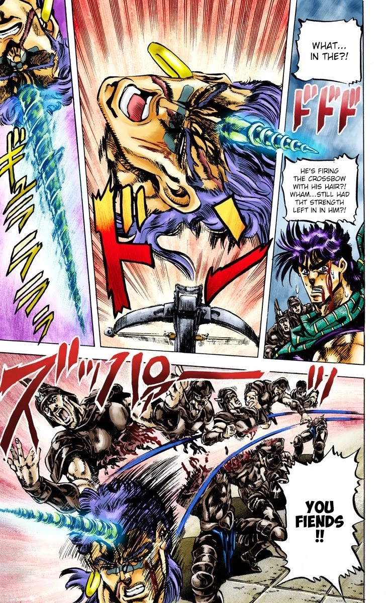 JoJo's Bizarre Adventure Part 2 - Battle Tendency (Official Colored) chapter 60 page 10