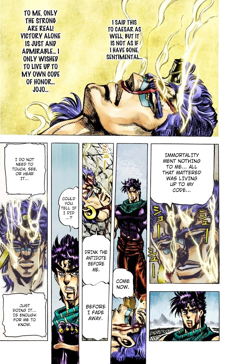 JoJo's Bizarre Adventure Part 2 - Battle Tendency (Official Colored) chapter 60 page 12