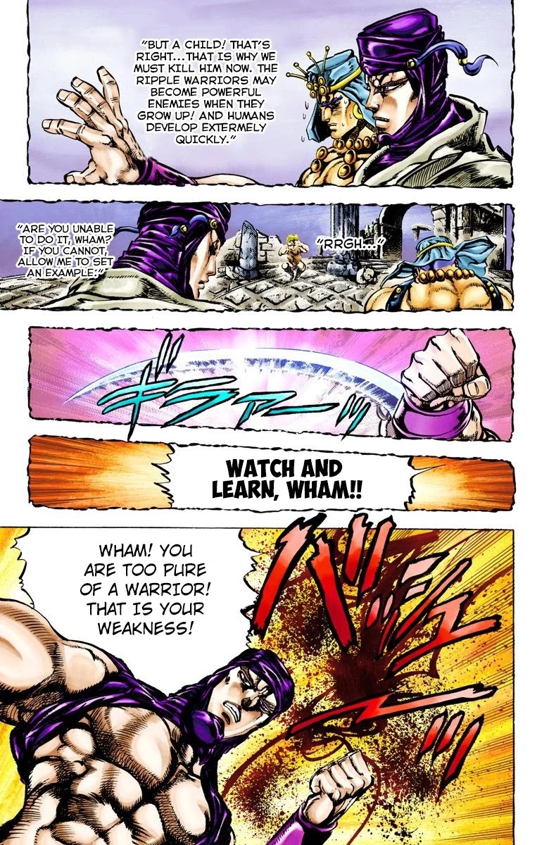 JoJo's Bizarre Adventure Part 2 - Battle Tendency (Official Colored) chapter 60 page 16