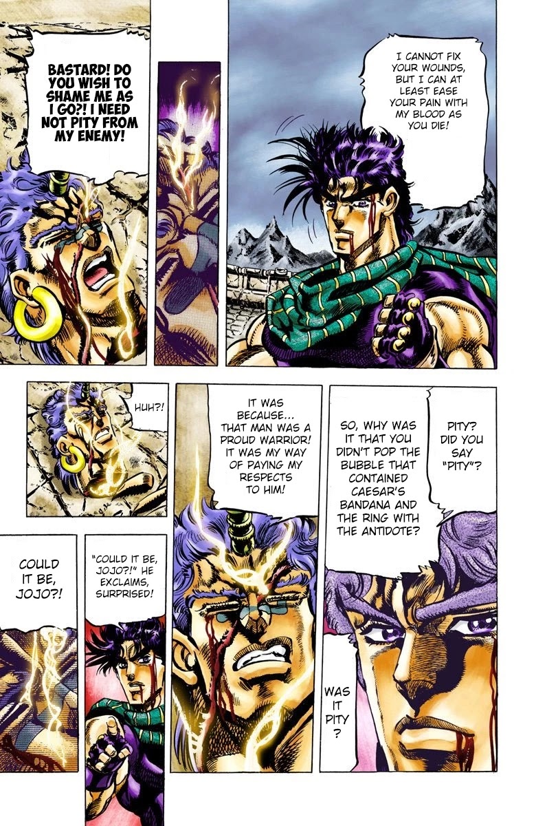 JoJo's Bizarre Adventure Part 2 - Battle Tendency (Official Colored) chapter 60 page 6