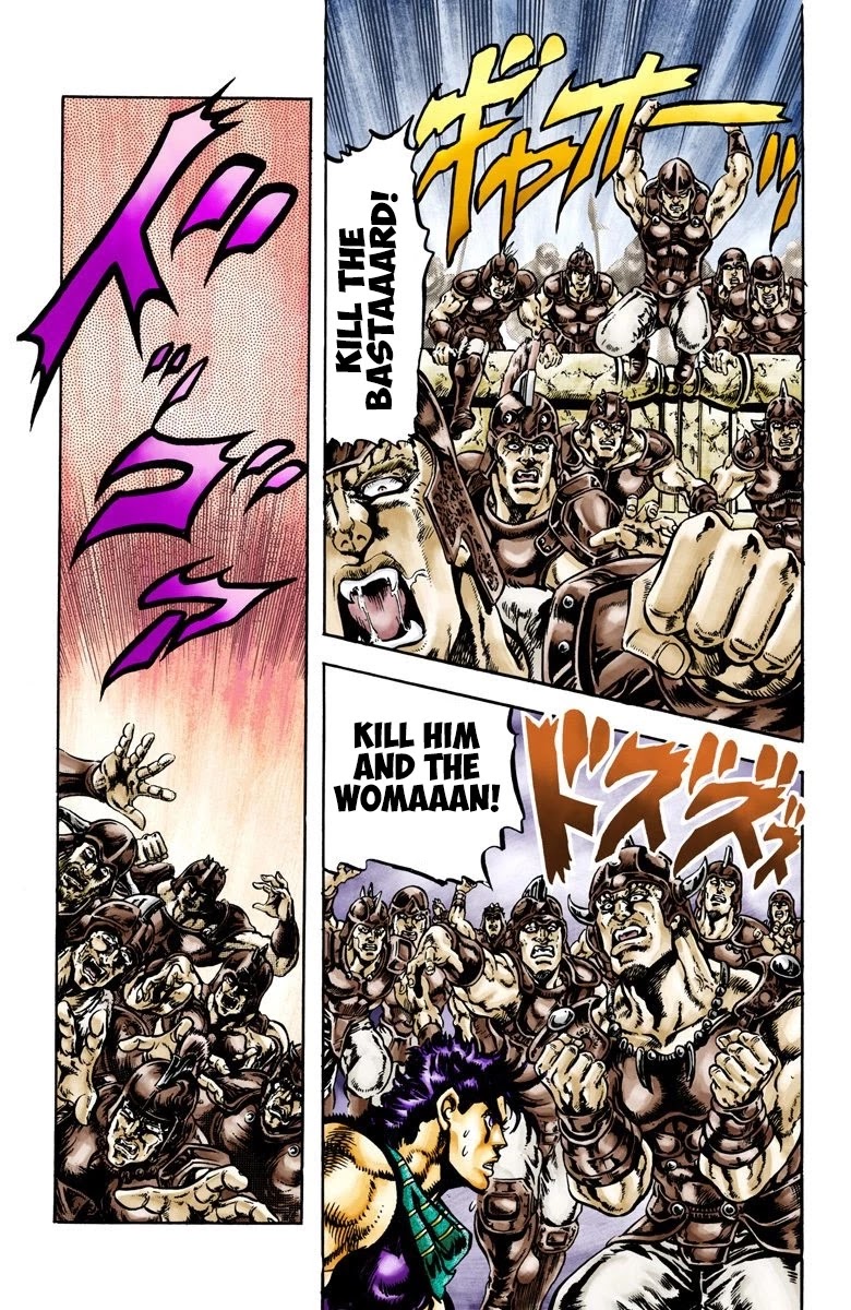 JoJo's Bizarre Adventure Part 2 - Battle Tendency (Official Colored) chapter 60 page 8