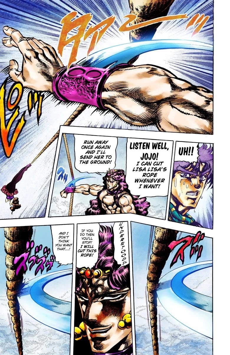 JoJo's Bizarre Adventure Part 2 - Battle Tendency (Official Colored) chapter 63 page 10