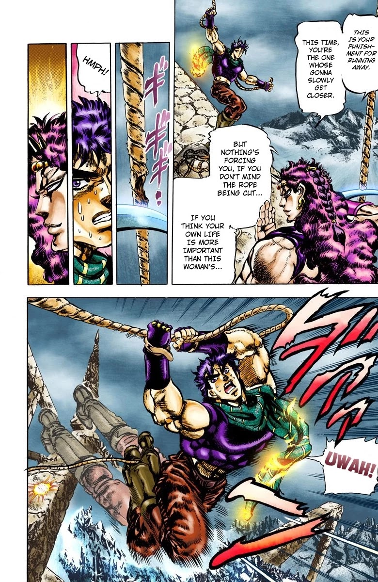 JoJo's Bizarre Adventure Part 2 - Battle Tendency (Official Colored) chapter 63 page 11