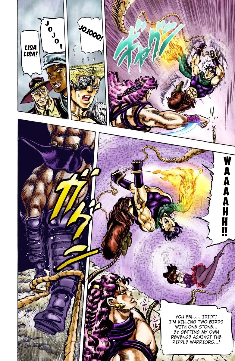 JoJo's Bizarre Adventure Part 2 - Battle Tendency (Official Colored) chapter 63 page 13