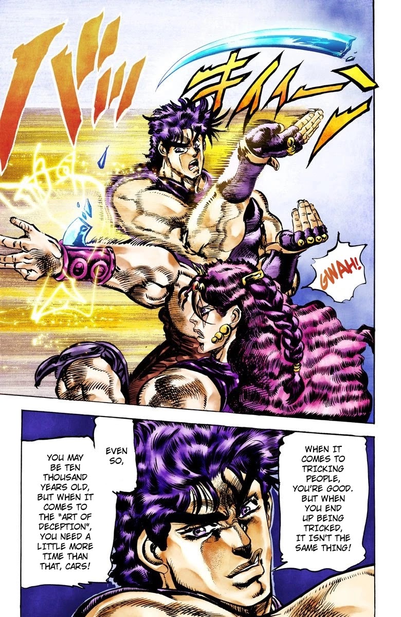 JoJo's Bizarre Adventure Part 2 - Battle Tendency (Official Colored) chapter 63 page 18