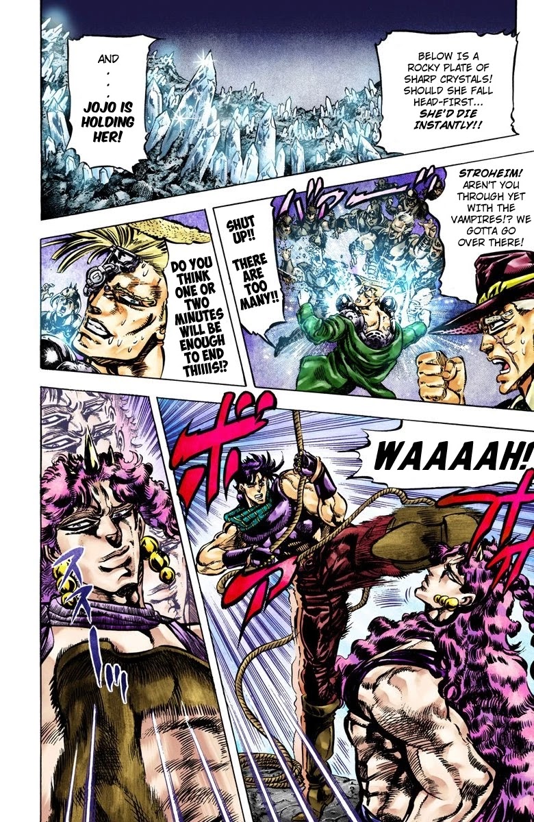 JoJo's Bizarre Adventure Part 2 - Battle Tendency (Official Colored) chapter 63 page 3