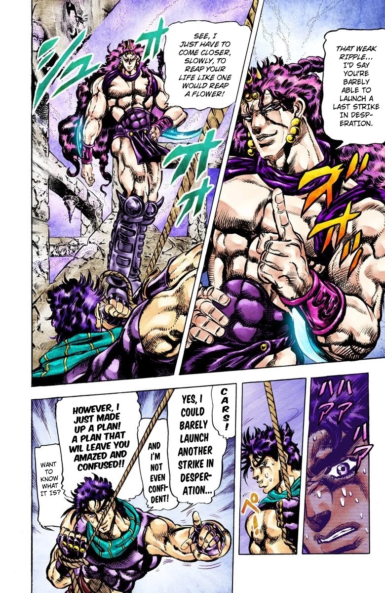 JoJo's Bizarre Adventure Part 2 - Battle Tendency (Official Colored) chapter 63 page 5