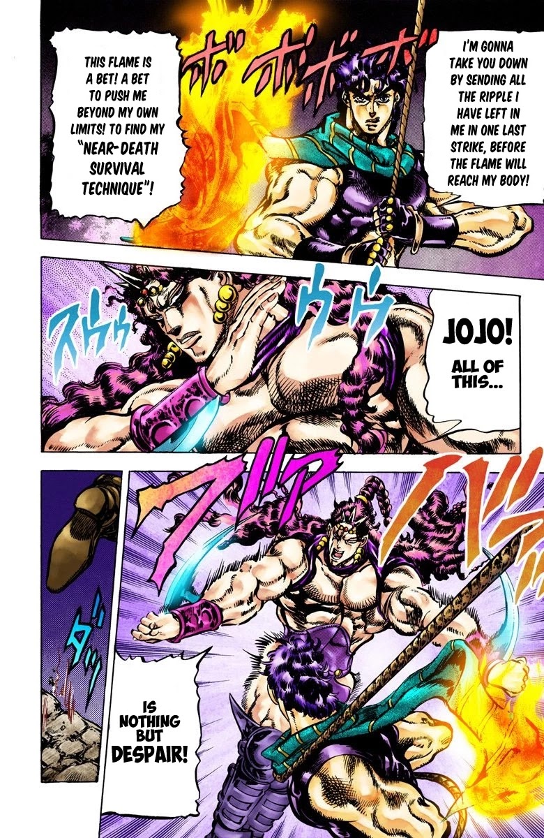 JoJo's Bizarre Adventure Part 2 - Battle Tendency (Official Colored) chapter 63 page 7