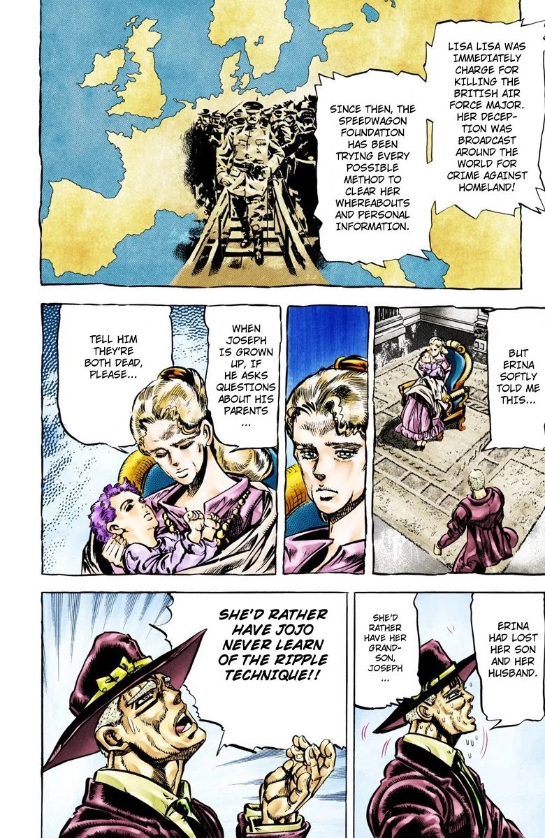 JoJo's Bizarre Adventure Part 2 - Battle Tendency (Official Colored) chapter 64 page 12