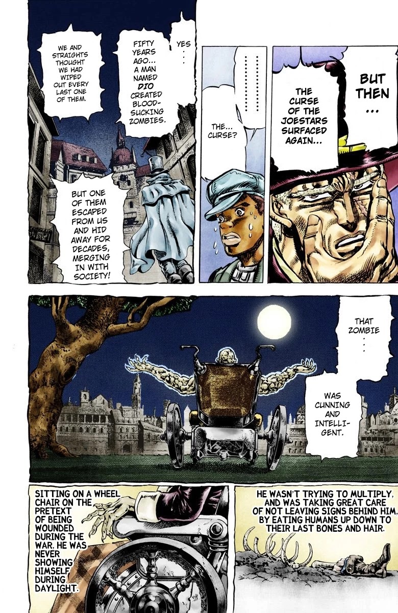 JoJo's Bizarre Adventure Part 2 - Battle Tendency (Official Colored) chapter 64 page 8