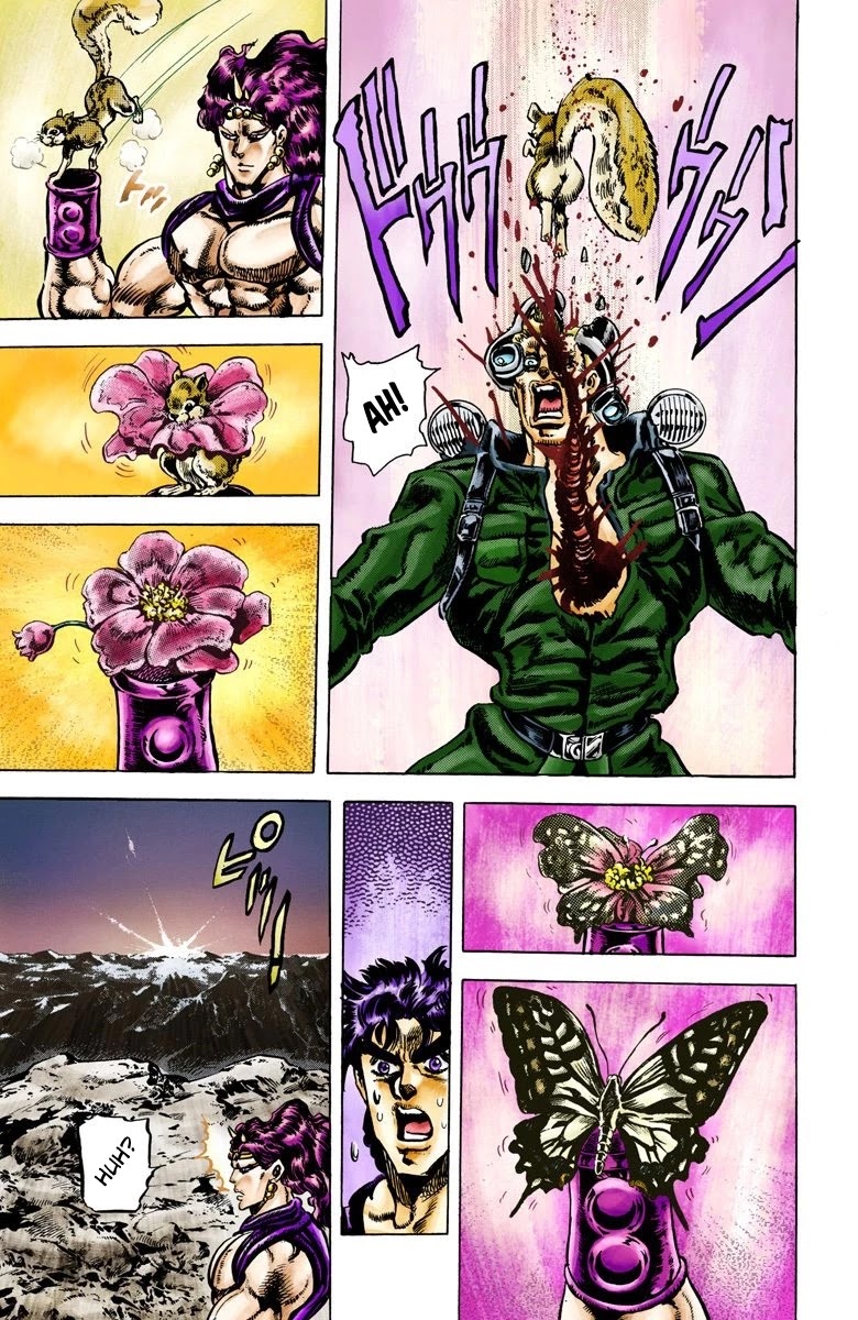 JoJo's Bizarre Adventure Part 2 - Battle Tendency (Official Colored) chapter 65 page 10