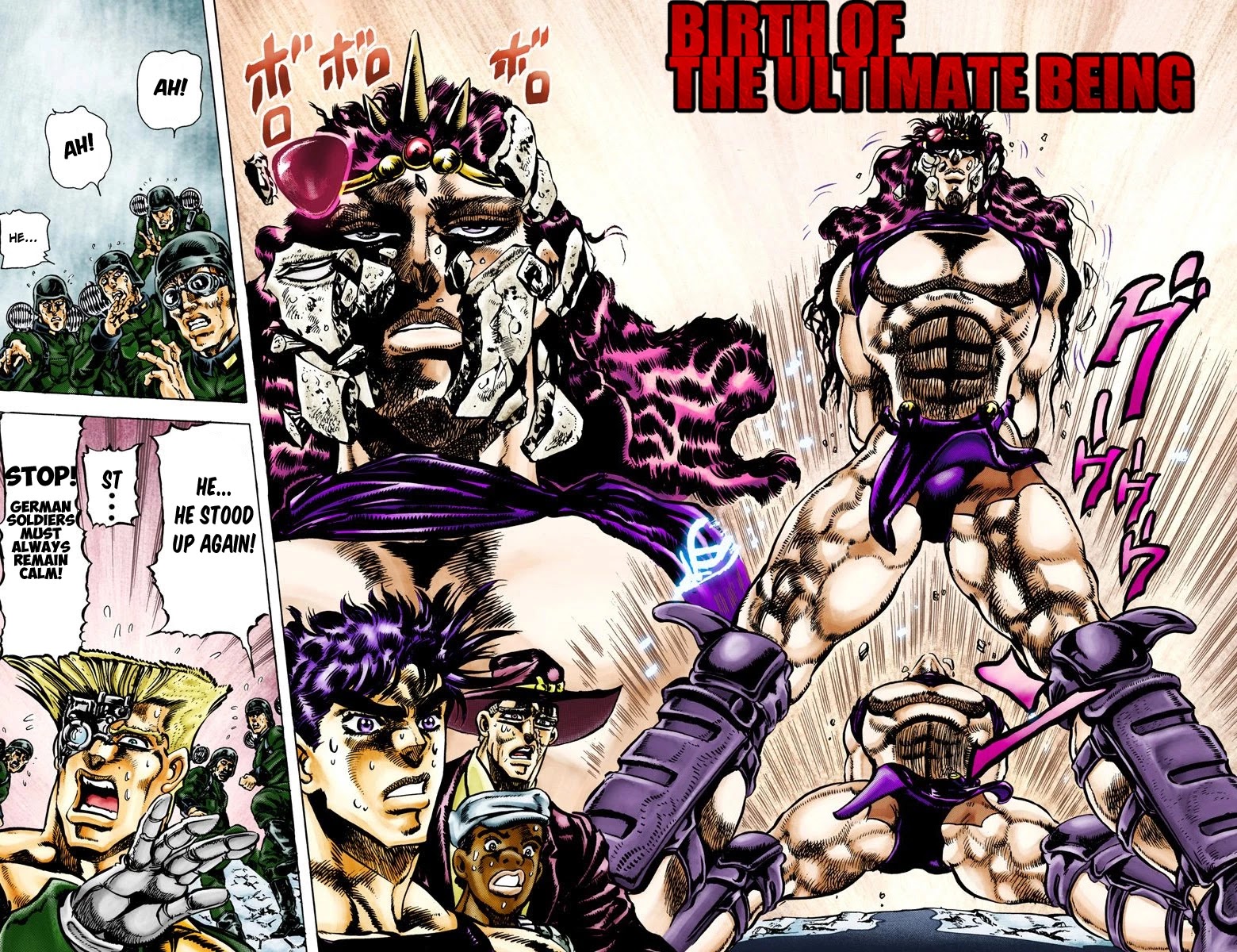 JoJo's Bizarre Adventure Part 2 - Battle Tendency (Official Colored) chapter 65 page 2