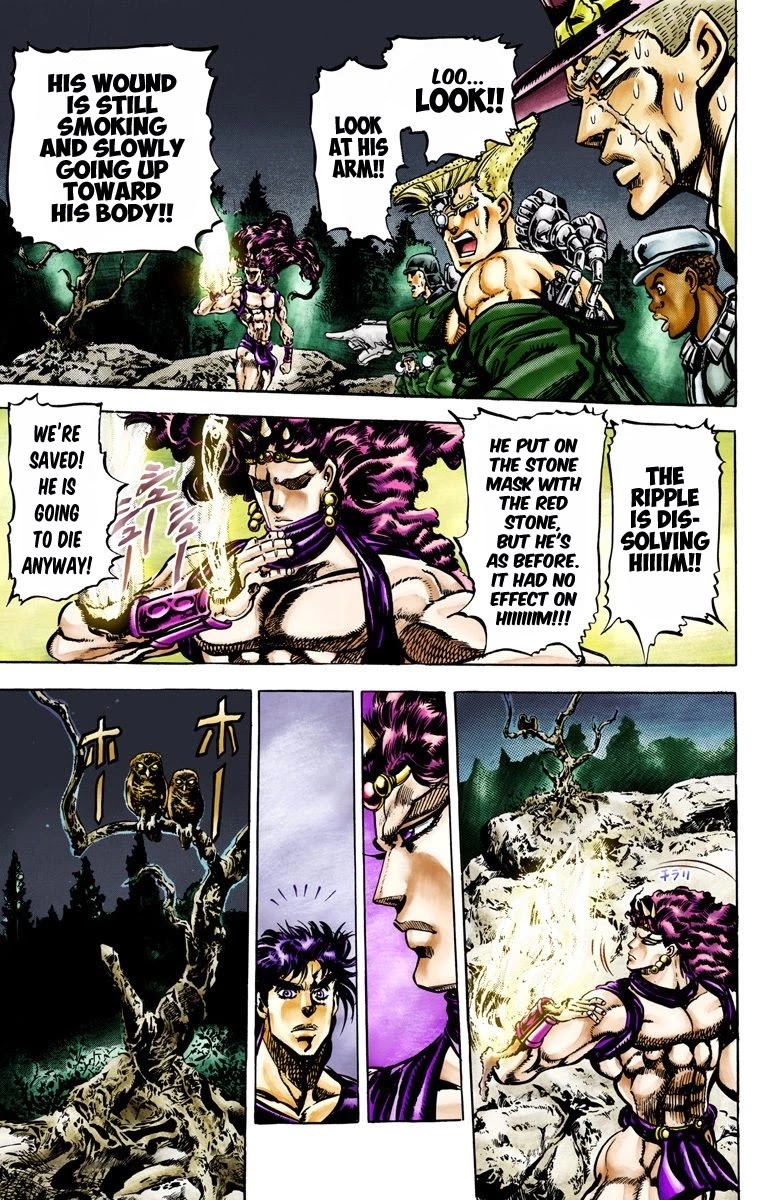 JoJo's Bizarre Adventure Part 2 - Battle Tendency (Official Colored) chapter 65 page 4