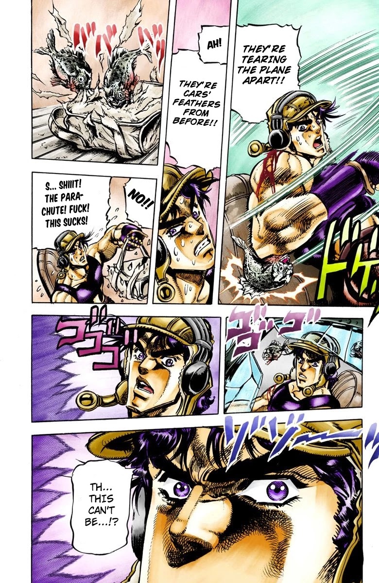 JoJo's Bizarre Adventure Part 2 - Battle Tendency (Official Colored) chapter 66 page 12