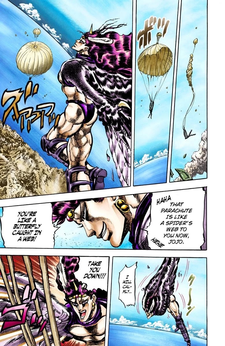 JoJo's Bizarre Adventure Part 2 - Battle Tendency (Official Colored) chapter 66 page 15