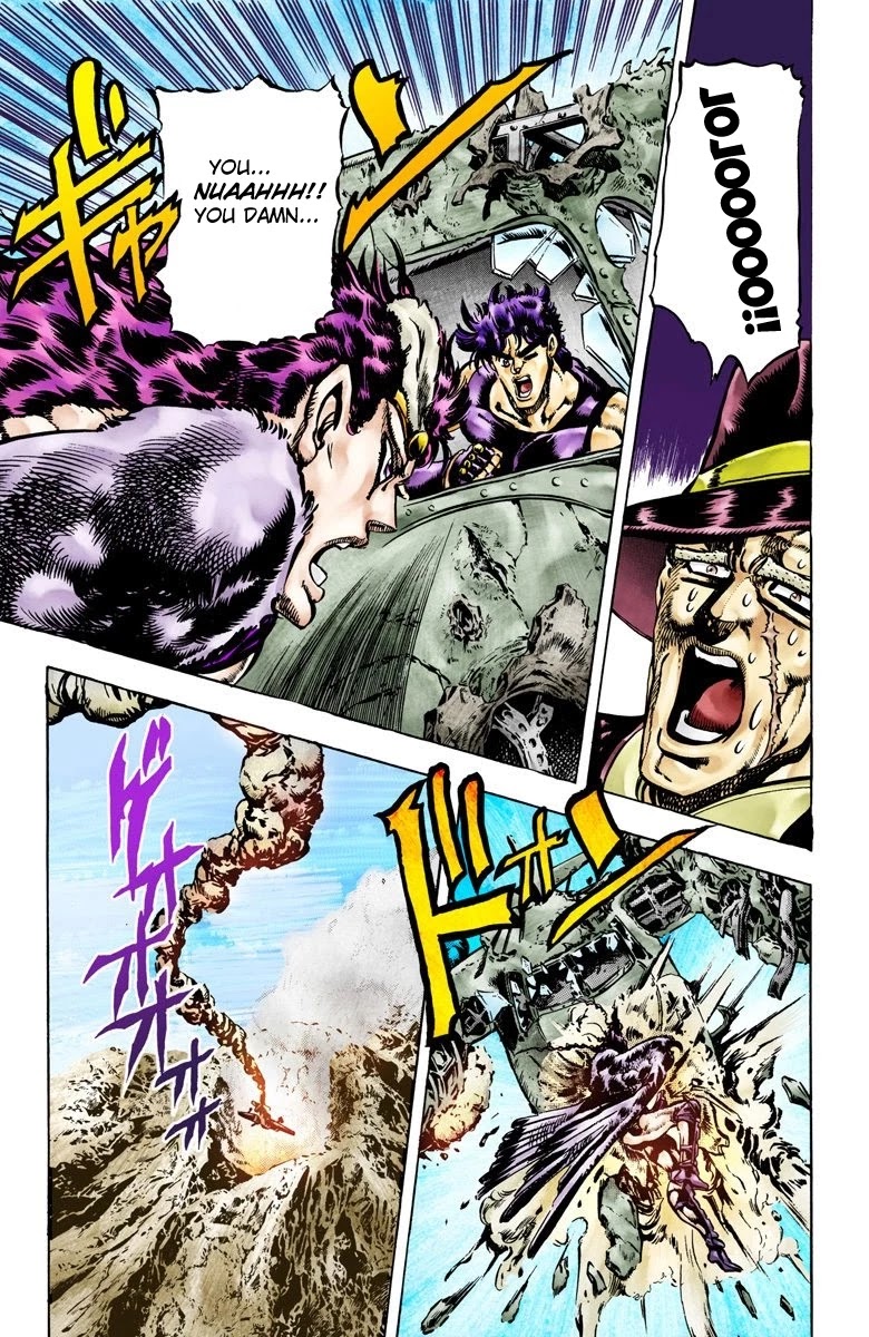 JoJo's Bizarre Adventure Part 2 - Battle Tendency (Official Colored) chapter 66 page 17