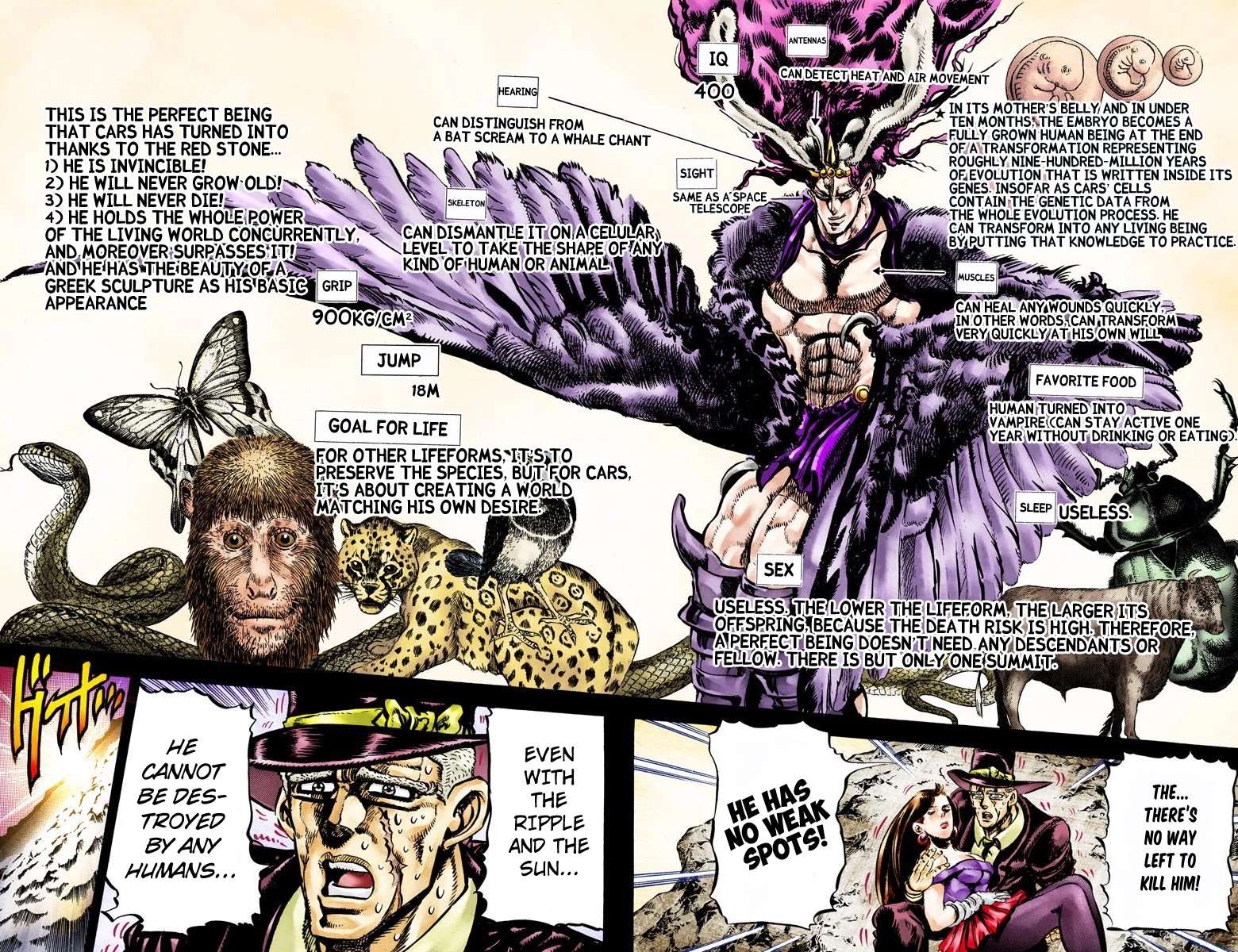 JoJo's Bizarre Adventure Part 2 - Battle Tendency (Official Colored) chapter 66 page 2