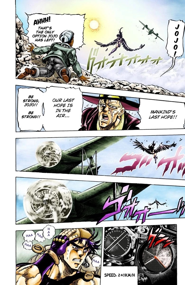 JoJo's Bizarre Adventure Part 2 - Battle Tendency (Official Colored) chapter 66 page 6