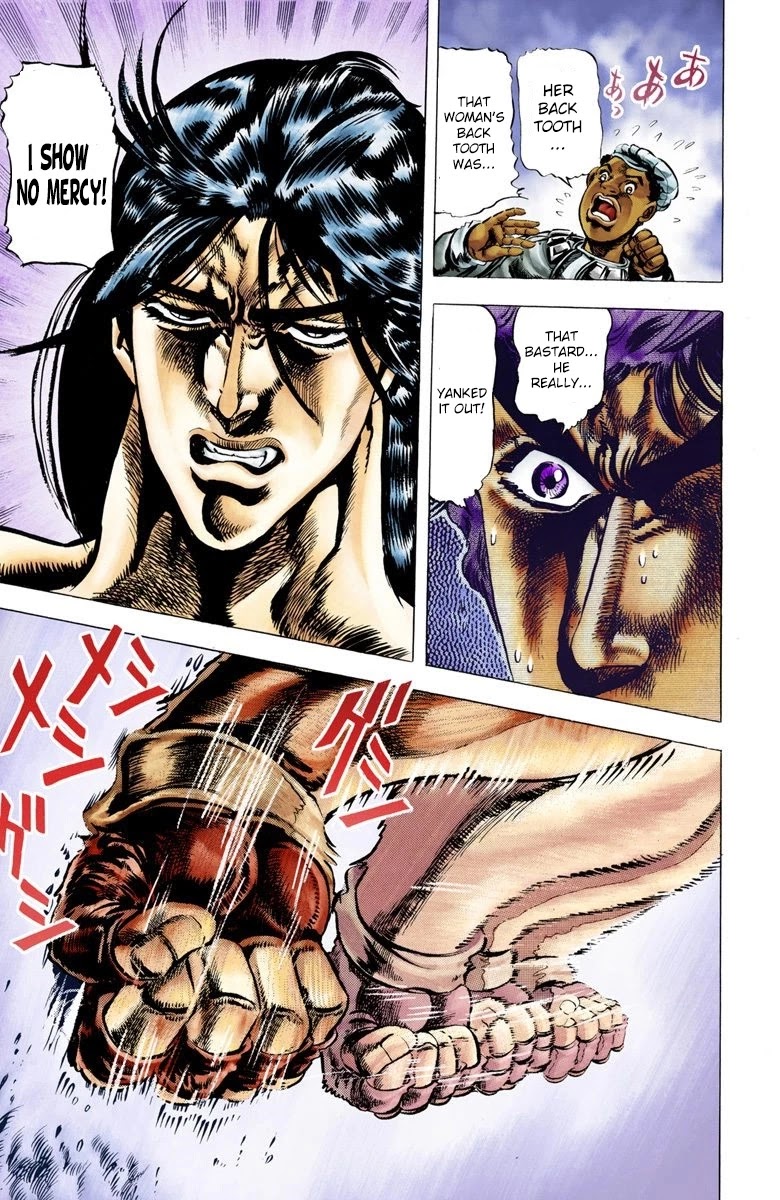 JoJo's Bizarre Adventure Part 2 - Battle Tendency (Official Colored) chapter 7 page 10